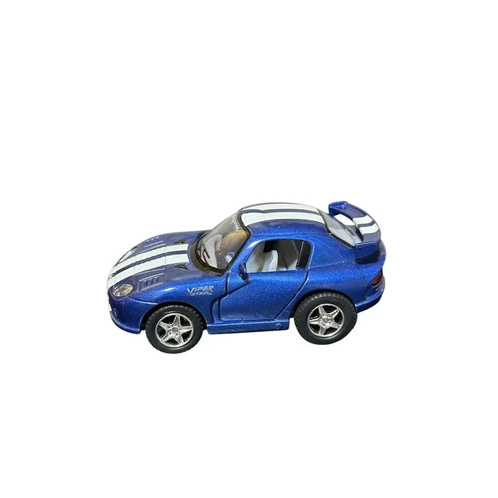 Kinsfun Blue Dodge Viper GTSR Car
